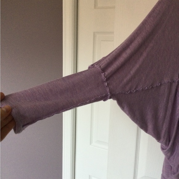 🆕 Naked Zebra Lavender Oversized Long-Sleeved Top - Picture 10 of 14